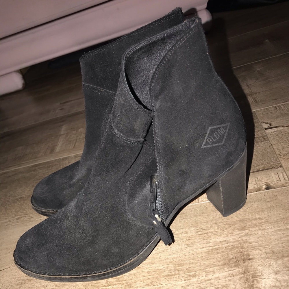 Black booties